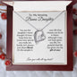 To My Amazing Bonus Daughter | Forever Heart Necklace