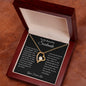 To My Beautiful Soulmate | Forever Heart Necklace