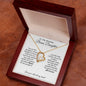 To My Amazing Bonus Daughter | Forever Heart Necklace