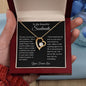 To My Beautiful Soulmate | Forever Heart Necklace