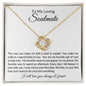To My Loving Soulmate | Love Knot Necklace