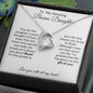 To My Amazing Bonus Daughter | Forever Heart Necklace