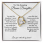 To My Amazing Bonus Daughter | Forever Heart Necklace