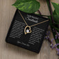 To My Beautiful Soulmate | Forever Heart Necklace