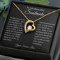 To My Beautiful Soulmate | Forever Heart Necklace