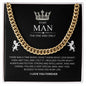 To My Man | Cuban Link Chain