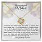 To My Beautiful Mother | Love Knot Necklace