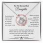 To My Beautiful Daughter | Love Knot Necklace