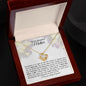 To My Beautiful Mother | Love Knot Necklace