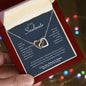 To My Soulmate | Interlocking Hearts Necklace