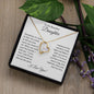 To My Beautiful Daughter | Forever Love Necklace