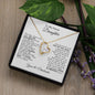 To My Fierce Daughter | Love Knot Necklace