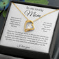 To My Loving Mom | Forever Love Necklace