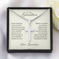 To My Grand Son | Stainless Steel Cross Necklace