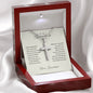 To My Grand Son | Stainless Steel Cross Necklace