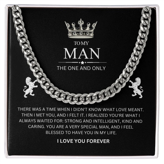 To My Man | Cuban Link Chain